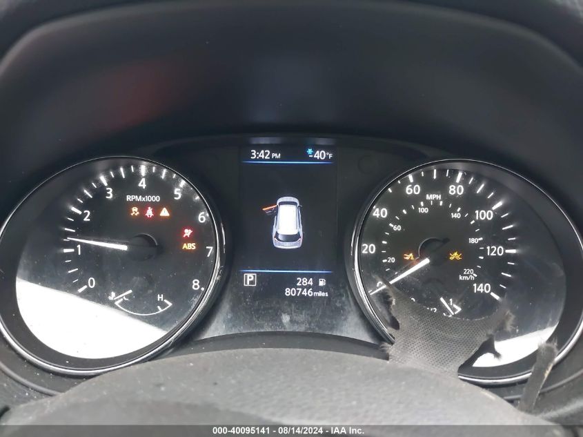 2019 Nissan Rogue Sl VIN: 5N1AT2MVXKC718598 Lot: 40095141