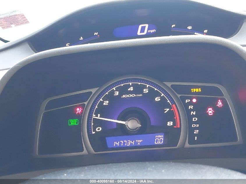 2009 Honda Civic Lx VIN: 2HGFA16539H302988 Lot: 40095160