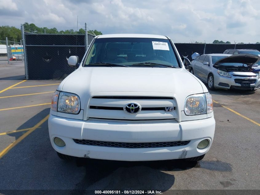 2005 Toyota Tundra Limited V8 VIN: 5TBET38135S478311 Lot: 40095181