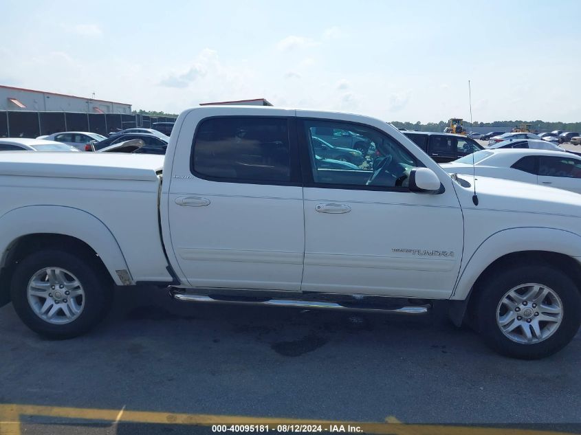 2005 Toyota Tundra Limited V8 VIN: 5TBET38135S478311 Lot: 40095181