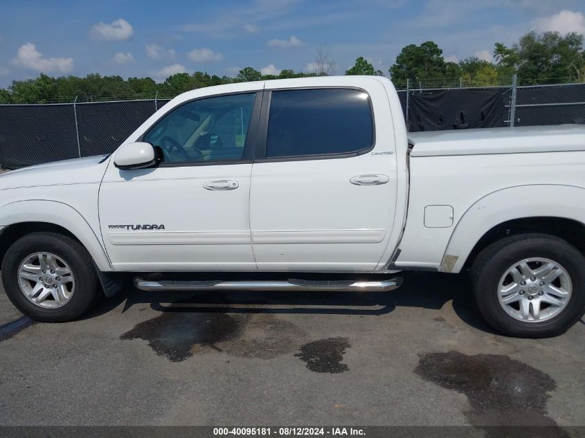 2005 Toyota Tundra Limited V8 VIN: 5TBET38135S478311 Lot: 40095181