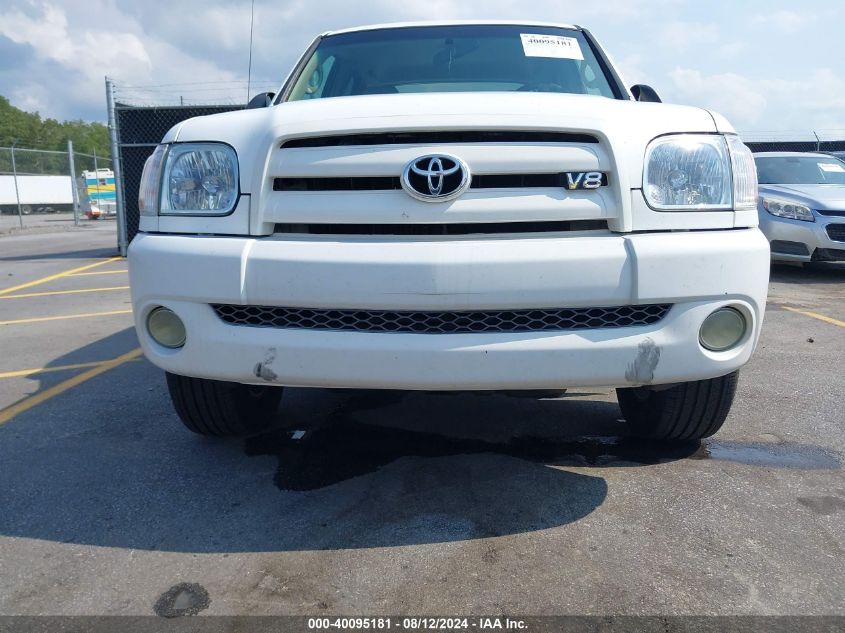 2005 Toyota Tundra Limited V8 VIN: 5TBET38135S478311 Lot: 40095181