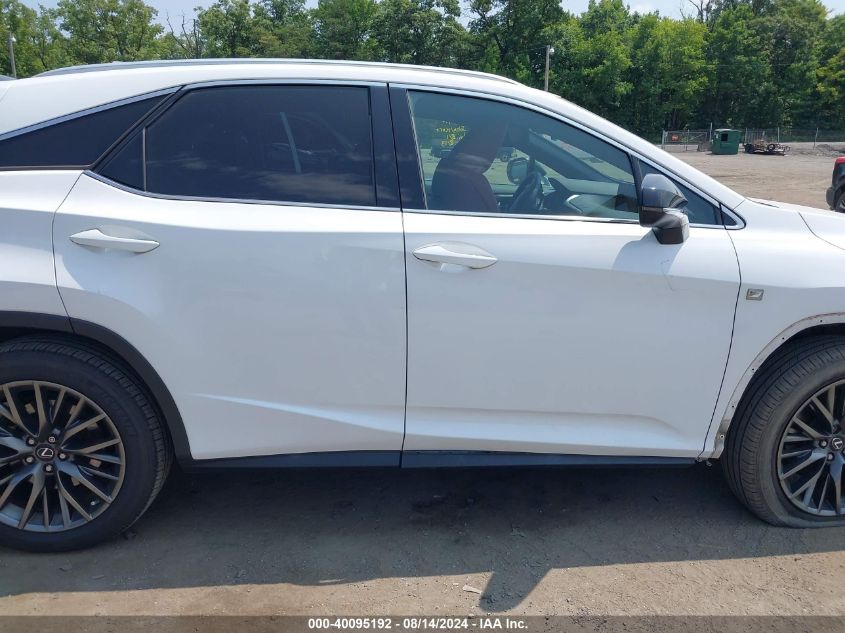 2017 Lexus Rx 350 F Sport VIN: 2T2BZMCA2HC109504 Lot: 40095192