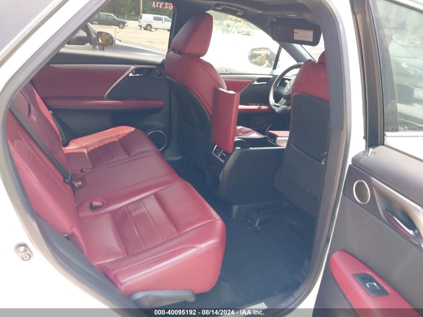 2017 Lexus Rx 350 F Sport VIN: 2T2BZMCA2HC109504 Lot: 40095192