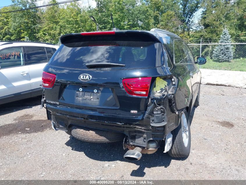 2020 Kia Sorento 2.4L Lx VIN: 5XYPGDA30LG640489 Lot: 40095200