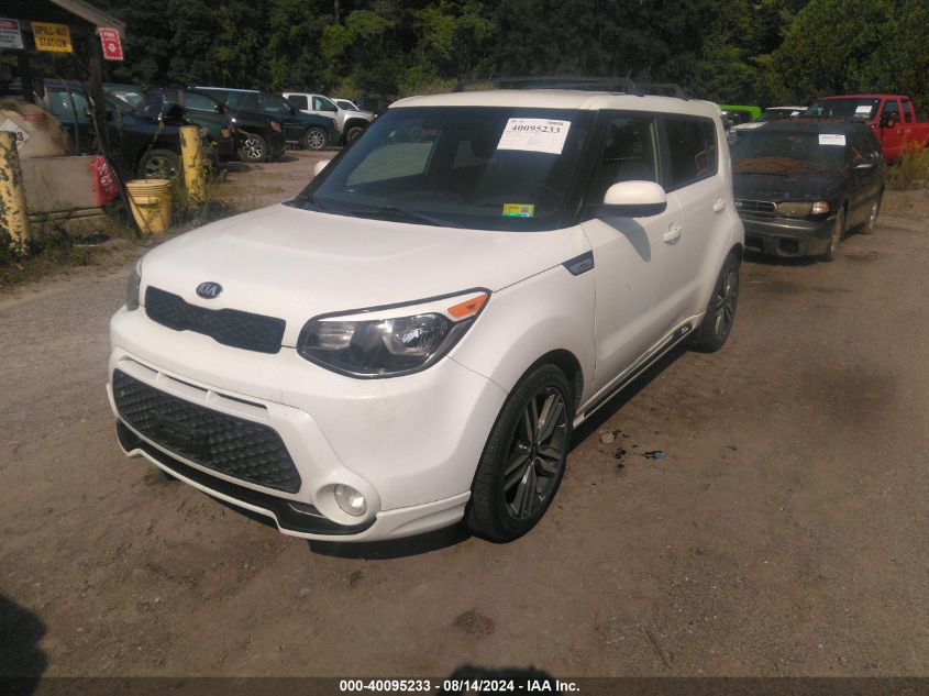 2016 Kia Soul + VIN: KNDJP3A53G7345553 Lot: 40095233