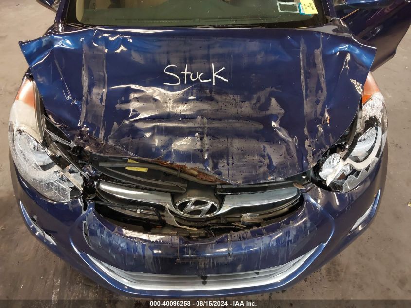 2013 Hyundai Elantra Gls VIN: 5NPDH4AE1DH412416 Lot: 40095258