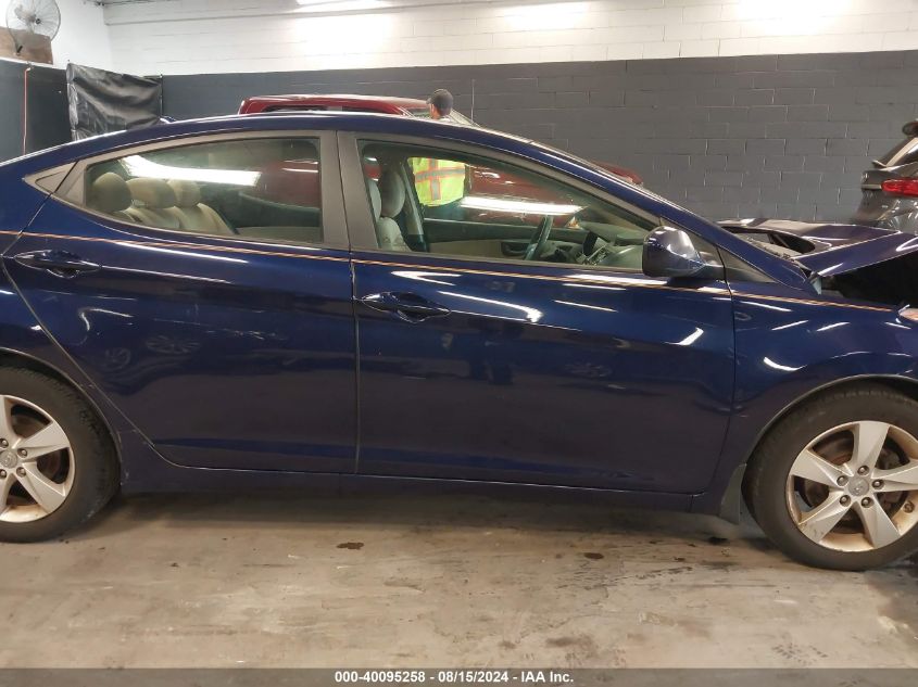 2013 Hyundai Elantra Gls VIN: 5NPDH4AE1DH412416 Lot: 40095258