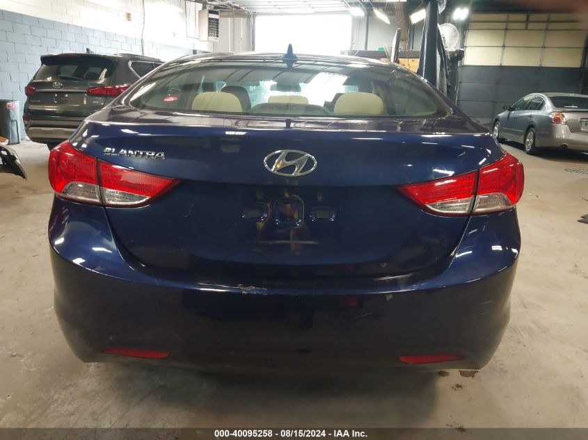 2013 Hyundai Elantra Gls VIN: 5NPDH4AE1DH412416 Lot: 40095258