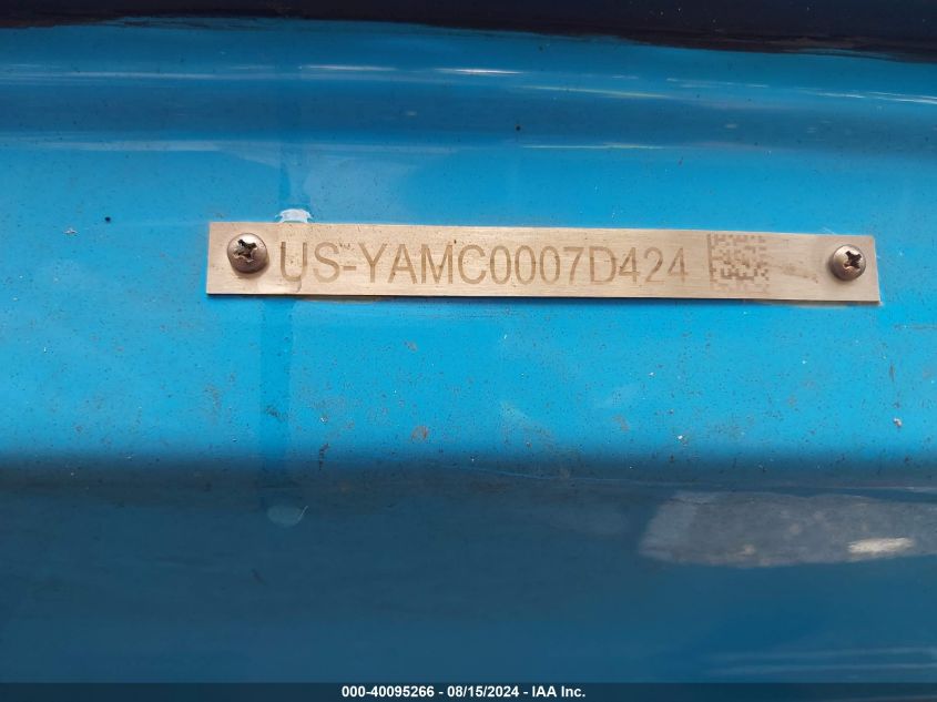 2024 Yamaha Other VIN: YAMC0007D424 Lot: 40095266