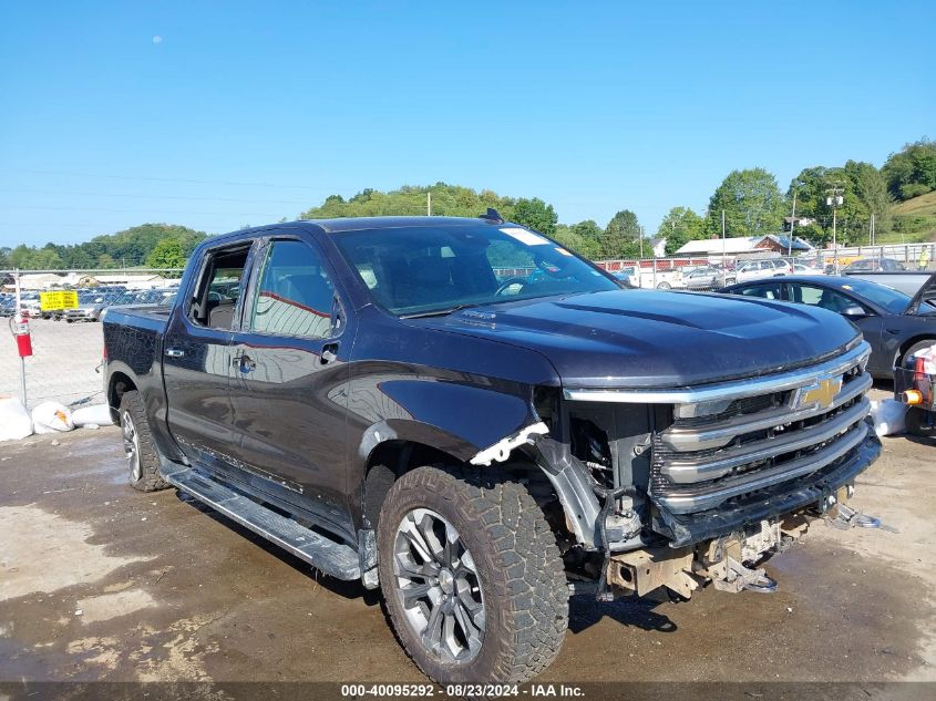 2022 Chevrolet Silverado 1500 4Wd Short Bed High Country VIN: 3GCUDJET9NG596730 Lot: 40095292