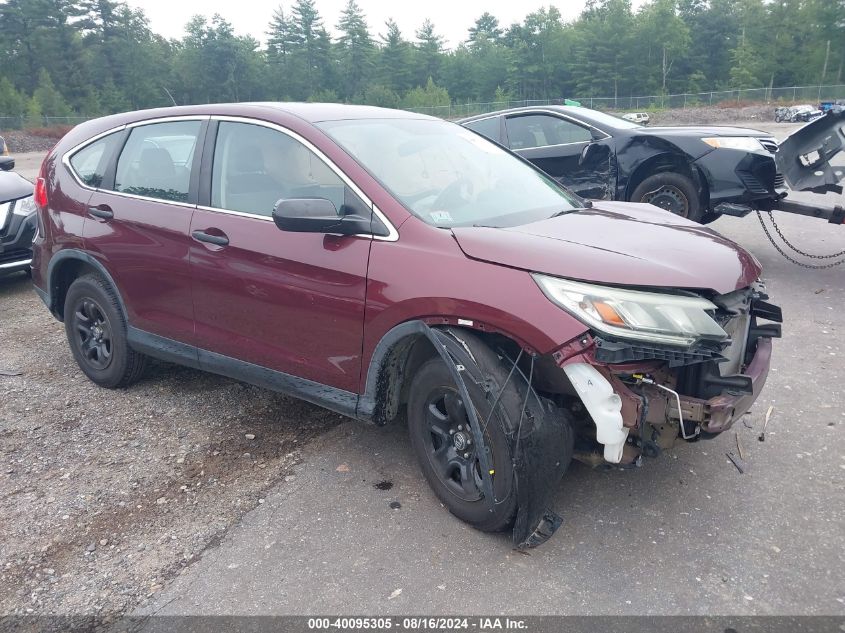 2015 Honda Cr-V Lx VIN: 5J6RM4H35FL002426 Lot: 40095305