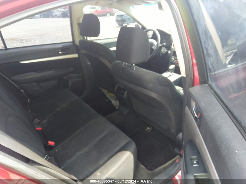 2013 Subaru Legacy 2.5I Premium VIN: 4S3BMBC65D3007846 Lot: 40095347