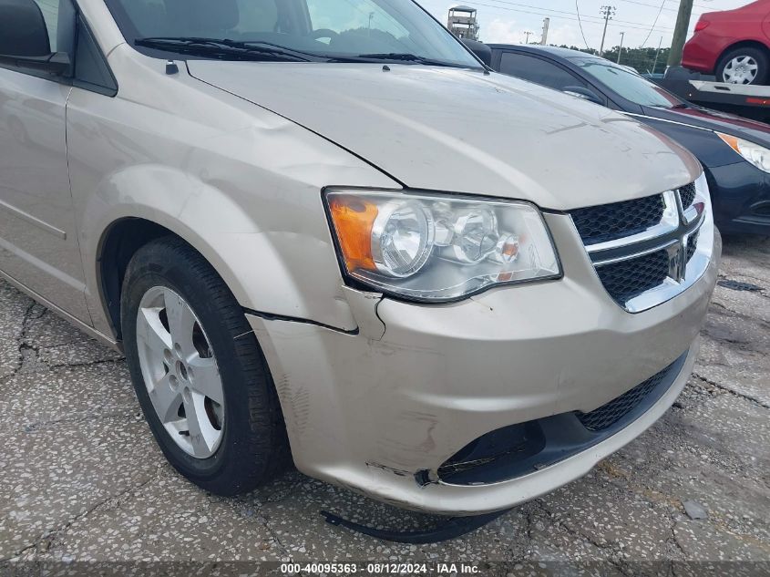 2013 Dodge Grand Caravan Se VIN: 2C4RDGBG3DR612669 Lot: 40095363