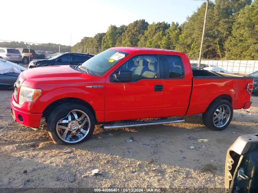 2013 Ford F-150 Stx VIN: 1FTEX1CM4DFA09244 Lot: 40095401