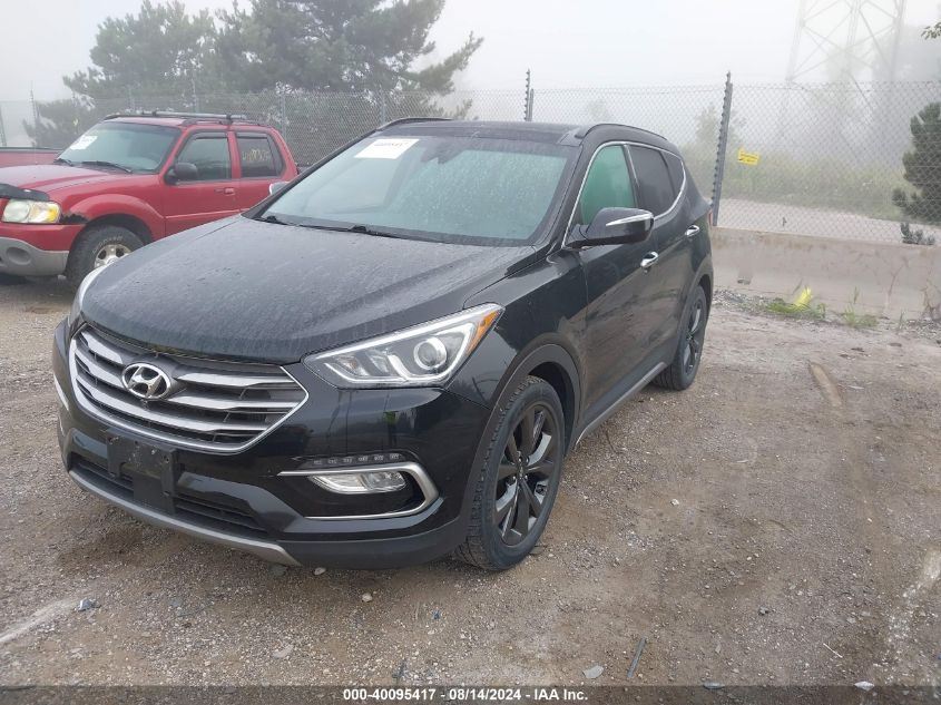 2017 Hyundai Santa Fe Sport 2.0T Ultimate VIN: 5XYZWDLAXHG501517 Lot: 40095417