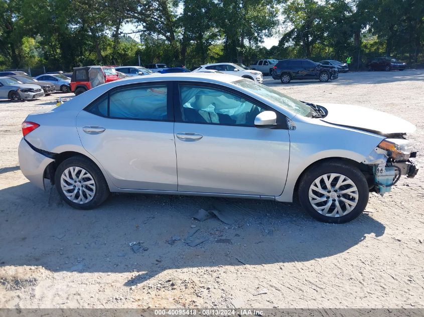 2019 Toyota Corolla Le VIN: 5YFBURHE7KP938264 Lot: 40095418