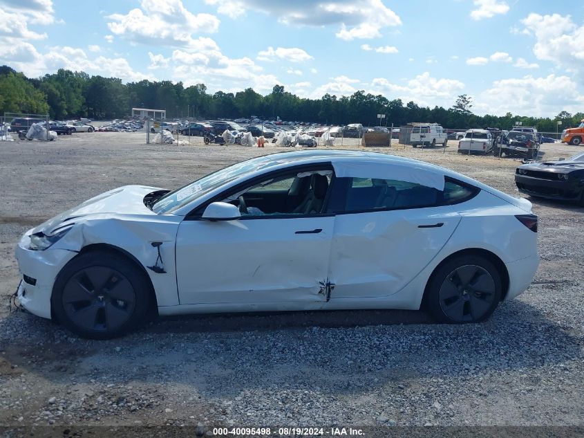 2023 Tesla Model 3 Rear-Wheel Drive VIN: 5YJ3E1EA7PF434854 Lot: 40119082