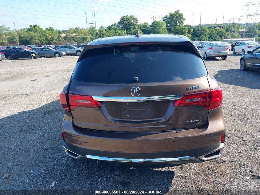 2019 Acura Mdx Technology VIN: 5J8YD4H51KL031940 Lot: 40095507