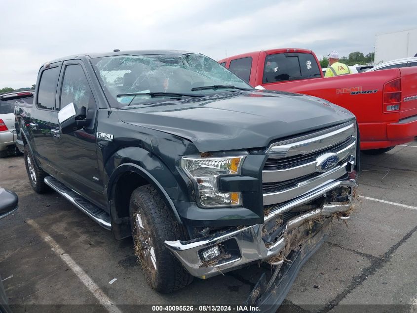 2015 FORD F-150 LARIAT - 1FTEW1EG6FFB39006