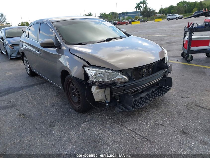 2015 Nissan Sentra Fe+ S/S/Sl/Sr/Sv VIN: 3N1AB7AP1FL632961 Lot: 40095530