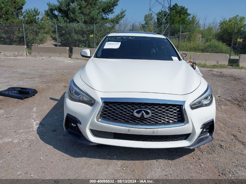 2019 Infiniti Q50 Luxe/Sport/Signature Edit VIN: JN1EV7AR3KM590769 Lot: 40095532