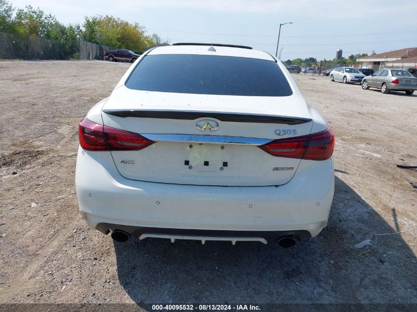 2019 Infiniti Q50 Luxe/Sport/Signature Edit VIN: JN1EV7AR3KM590769 Lot: 40095532