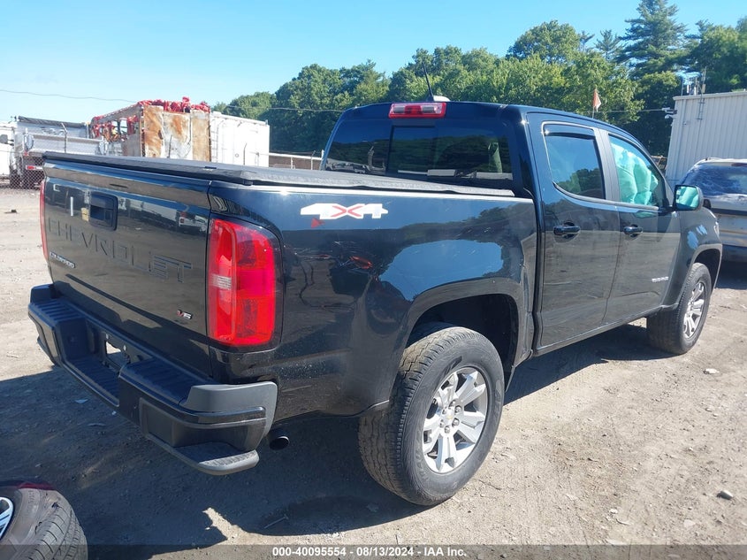 VIN 1GCGTCEN3M1194275 2021 CHEVROLET COLORADO LT