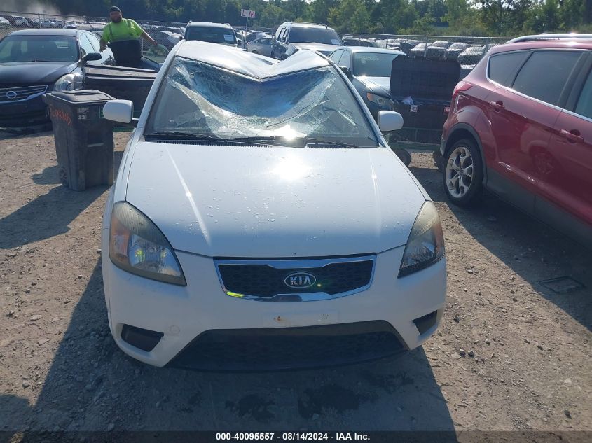 KNADH4A35A6651582 2010 Kia Rio Lx