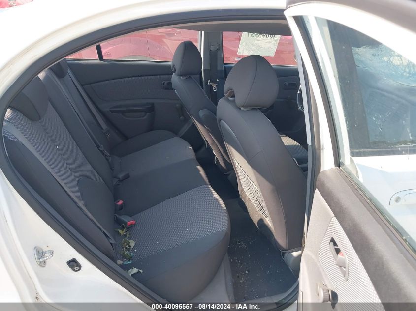 KNADH4A35A6651582 2010 Kia Rio Lx