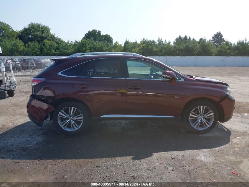 2015 Lexus Rx 350 VIN: 2T2BK1BA3FC285480 Lot: 40095577