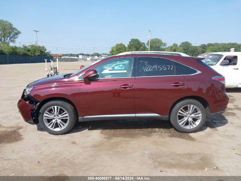 2015 Lexus Rx 350 VIN: 2T2BK1BA3FC285480 Lot: 40095577