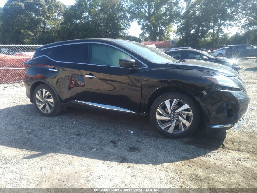 2021 Nissan Murano Sl VIN: 5N1AZ2CJ7MC142419 Lot: 40095609