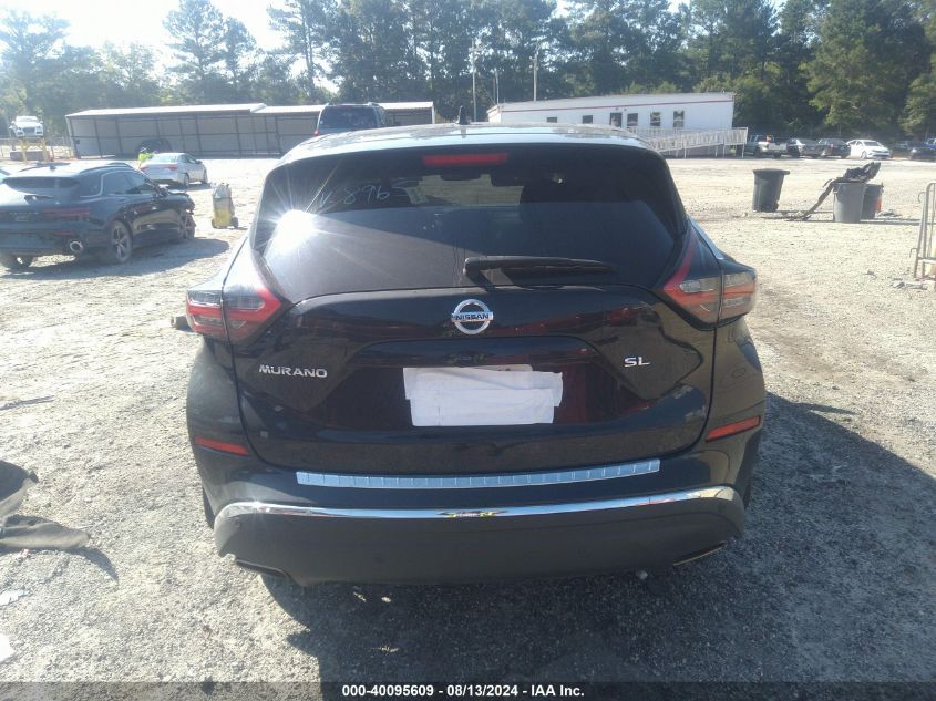 2021 Nissan Murano Sl VIN: 5N1AZ2CJ7MC142419 Lot: 40095609