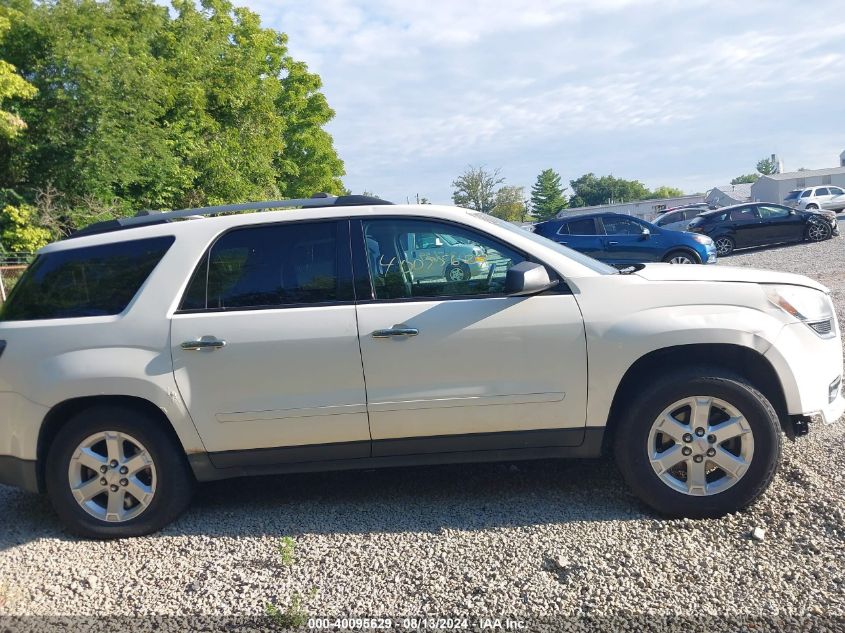 2013 GMC Acadia Sle-2 VIN: 1GKKRPKD4D1240972 Lot: 40095629