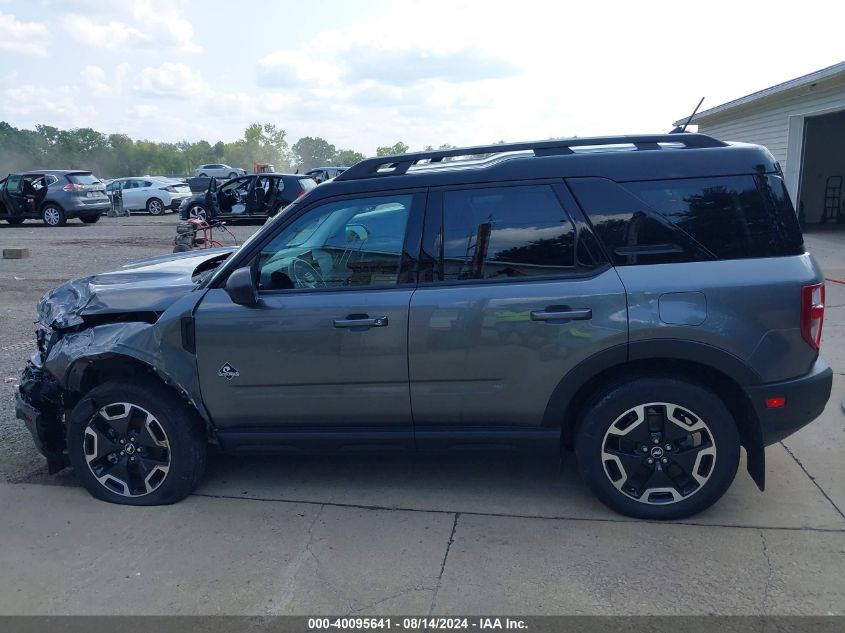 2022 Ford Bronco Sport Outer Banks VIN: 3FMCR9C66NRD70489 Lot: 40095641