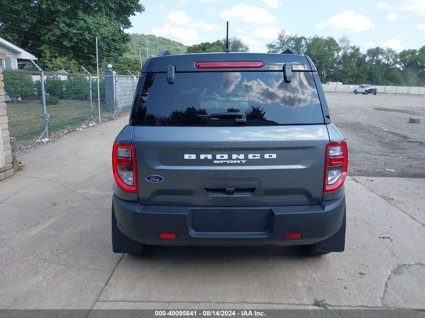 2022 Ford Bronco Sport Outer Banks VIN: 3FMCR9C66NRD70489 Lot: 40095641