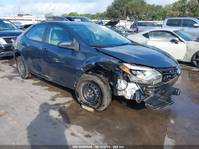 5YFBURHE3GP499149 2016 TOYOTA COROLLA - Image 1