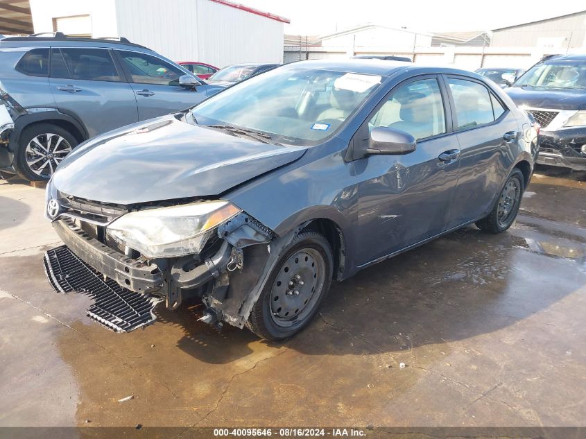 2016 TOYOTA COROLLA LE - 5YFBURHE3GP499149