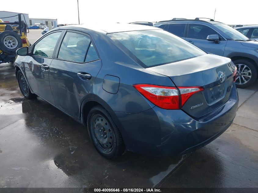 2016 TOYOTA COROLLA LE - 5YFBURHE3GP499149