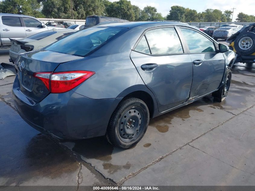 2016 TOYOTA COROLLA LE - 5YFBURHE3GP499149