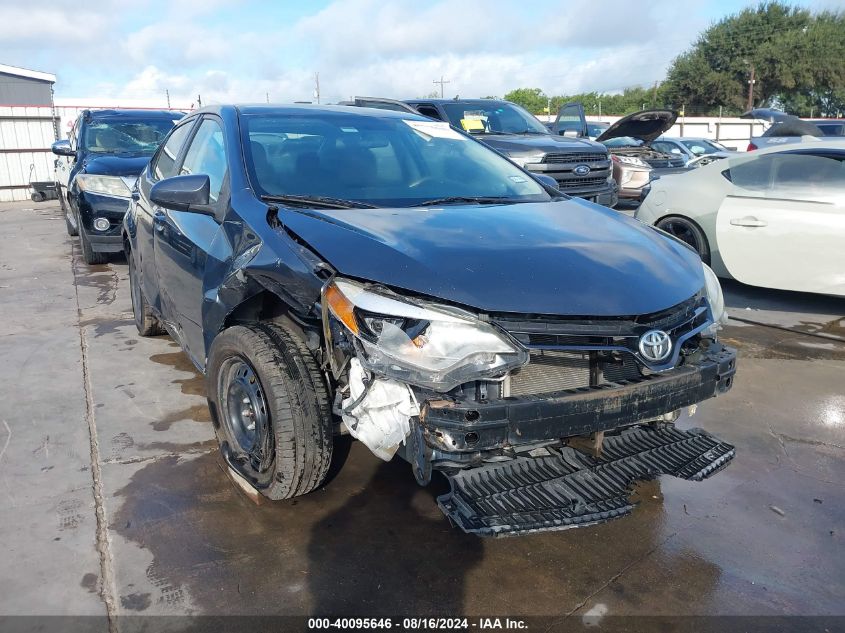 2016 TOYOTA COROLLA LE - 5YFBURHE3GP499149