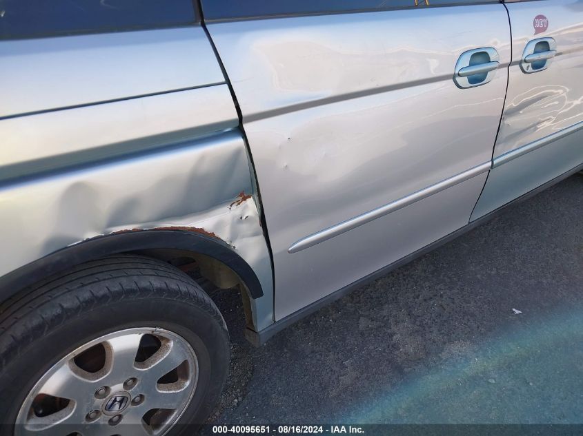 2002 Honda Odyssey Exl VIN: 2HKRL18982H588114 Lot: 40095651