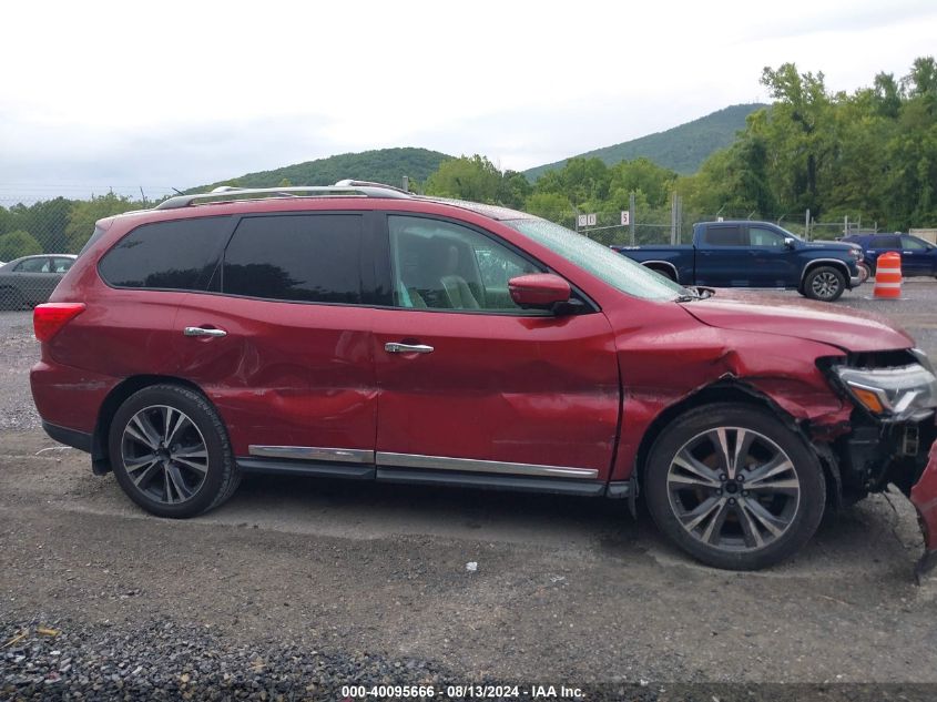 2017 Nissan Pathfinder S/Sv/Sl/Platinum VIN: 5N1DR2MN0HC600449 Lot: 40095666