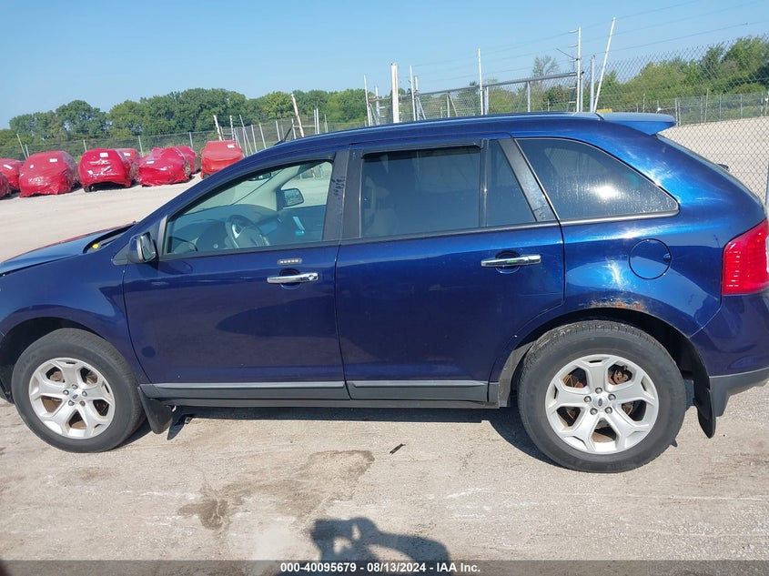 2011 Ford Edge Sel VIN: 2FMDK4JC8BBB36756 Lot: 40095679