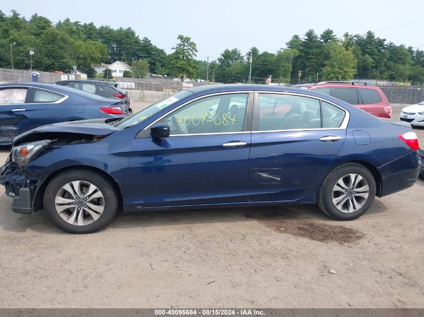 2015 Honda Accord Lx VIN: 1HGCR2F31FA023503 Lot: 40095684