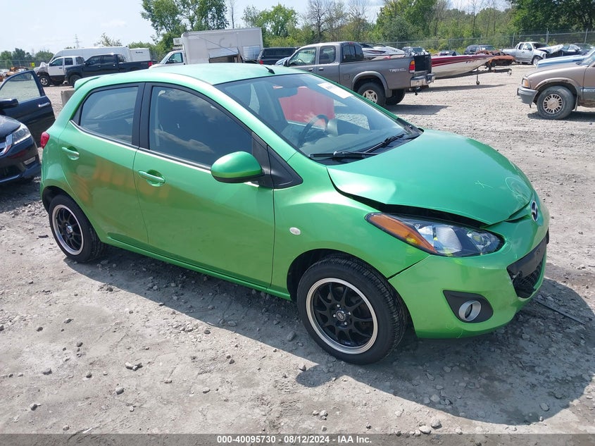 2011 Mazda Mazda2 VIN: JM1DE1HY0B0102825 Lot: 40095730