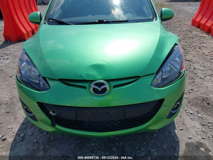 2011 Mazda Mazda2 VIN: JM1DE1HY0B0102825 Lot: 40095730