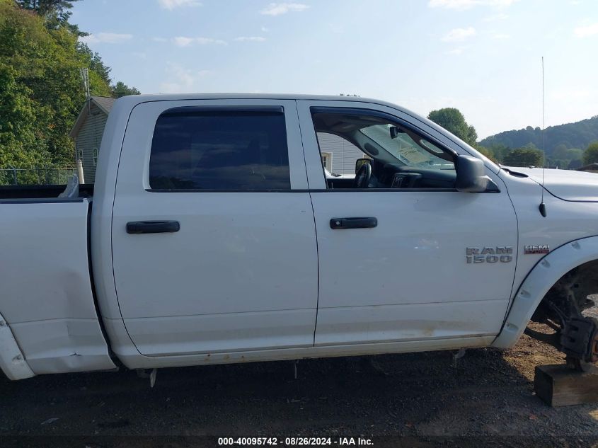 2018 Ram 1500 Tradesman 4X4 6'4 Box VIN: 1C6RR7ST0JS189873 Lot: 40095742