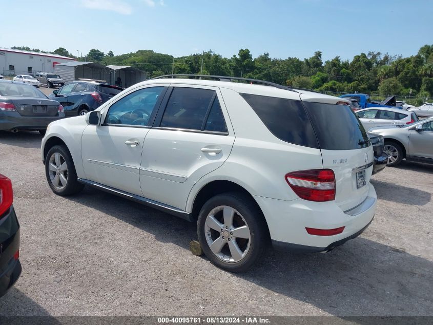 2009 Mercedes-Benz Ml 350 VIN: 4JGBB86E89A474916 Lot: 40095761